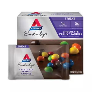 Endulge Chocolate Peanut Candies, Dessert Favorite, 0G Sugar, 20 Count - Picture 1 of 12