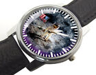 1969 MAN ON THE MOON NEIL ARMSTRONG COMEMMORATIVE ART SOLID BRASS WRIST WATCH