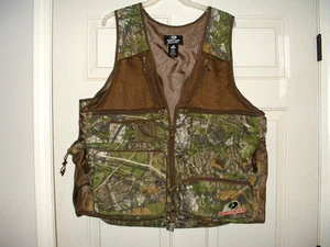 Mossy Oak Obsession Camo Hunting Vest w/Game Pouch Size Large - Picture 1 of 4