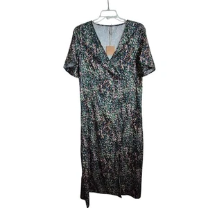 Maxi Vestido NoraCora Talla M Ranura Alta Confeti Diseñado Boho Vacaciones Caprichoso Nuevo con Etiquetas - Imagen 1 de 11