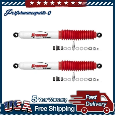 2 Amortiguadores traseros Rancho para Ford Bronco Expedition Foto 1 de 2