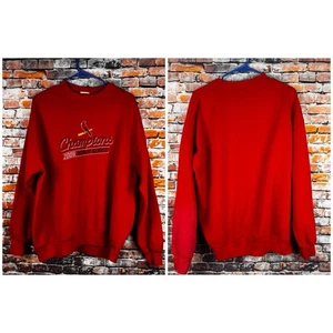 Sudadera Suéter Serie Mundial 2008 Cardenales de San Luis Gildon Algodón Pesado XL - Imagen 1 de 8