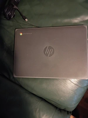 Laptop HP Chromebook X360 14-CA0130WM 14 pulgadas azul Intel Celeron Chrome OS Foto 1 de 4