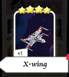 X-wing :- Set 20 ; Star Wars Album ; Mono_poly ; Fast Sending 🌟🌟🌟🌟 - Picture 1 of 1