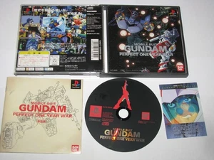 Mobile Suit Gundam Perfect One Year War Playstation PS1 Japan import US Seller - Picture 1 of 7