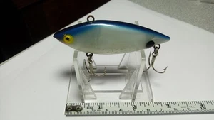 CORDELL, VINTAGE, "SPOT", SILBER/BLAUER RÜCKEN, GEMARKT, ORIG. HOOKS/HDWE, GEBRAUCHT, SEHR GUTER ZUSTAND - Bild 1 von 4