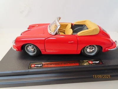 BBURAGO 'PORSCHE 356 B CABRIOLET' ESCALA 1:24 en caja Foto 1 de 4