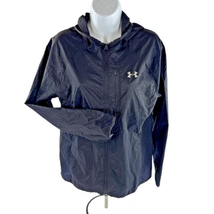 Chaqueta Under Armour Mujer Mediana Negra Ajustada Rendimiento Correr Equipo Frío Luz Wt - Imagen 1 de 10
