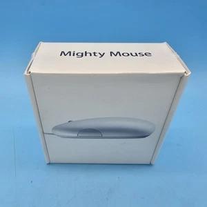 SEALED Genuine Apple Mouse A1152 MA086LL/A USB Wired Optical Mighty Mouse - Afbeelding 1 van 6