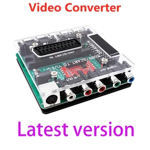 Videokonverter RGBS/SCART zu YUV YCBCR/S-Video für Dreamcast Sega Spielkonsole - Bild 1 von 11