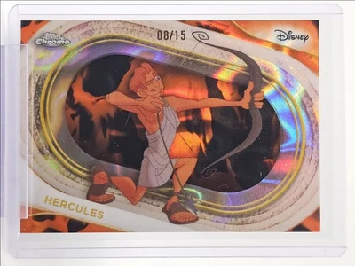 HERCULES 2025 TOPPS CROMO DISNEY INCINERADOR REFRACTOR LAVA /15 Q3549 Foto 1 de 2