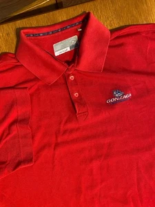 Gonzaga Bulldogs Cutter & Buck Poloshirt XXXL rot CB DryTec feuchtigkeitsableitend - Bild 1 von 9