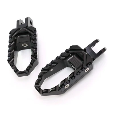 Clavijas delanteras de crucero TRC negras para Yamaha V-Star 1100 personalizadas 99-05 06 07 08 09 Foto 1 de 4