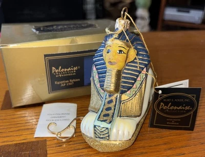 Polonaise Kurt Adler Komozja Egyptian Sphinx Ornament AP1507 - Image 1 of 4