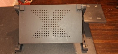 Adjustable Foldable Laptop Stand Aluminum Notebook Riser Computer Holder Desk - Image 1 of 4