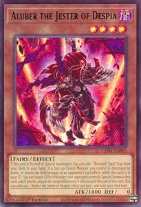 (3x) Aluber the Jester of Despia - CH01-EN003 - NM - Ultra Rare - 1st ed -Yugioh - Picture 1 of 1