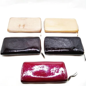 NO TARIFF Louis Vuitton Long Wallet 5 Set Purple Vernis 4606125 - Bild 1 von 10