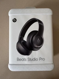 BEATS STUDIO PRO WIRELESS BLUETOOTH HEADPHONES USB-C LOSSLESS AUDIO - BLACK - Picture 1 of 6