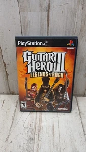 Guitar Hero III 3 Legends of Rock (PlayStation 2 PS2) con manual - probado - Imagen 1 de 4