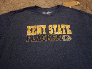 Kent State Univeristy Herren grau XL sportliches T-Shirt - NEU Golden Flashes Shirt - Bild 1 von 10