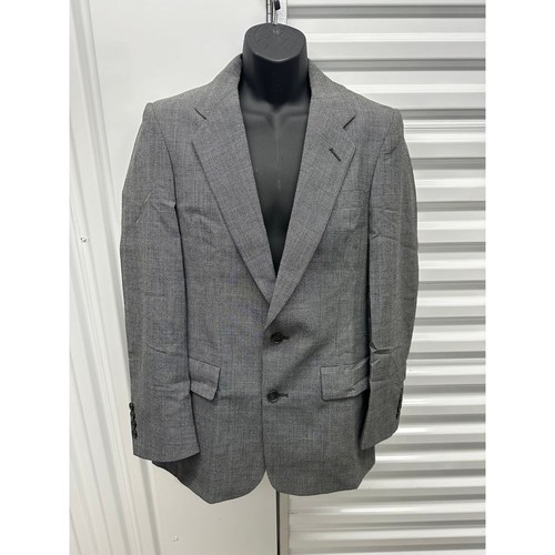 Giacca tuta cappotto sportivo blazer lana a quadri grigio Christian Dior Monsieur Wallachs