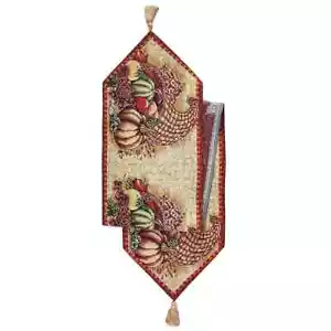 Autumn Table Runner by Violet Linen - Picture 1 of 7