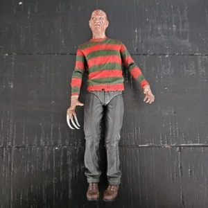 Freddy Krueger Multi-jointed Figurine Classic Striped Shirt - As Is Condition - Picture 1 of 10