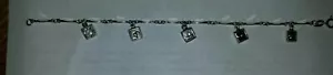 Sterling Silver Inspirational Charm Bracelet - Picture 1 of 3