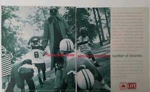 1998 State Farm Insurance  Eddie Robinson Grambling State football coach 2 pg ad - Picture 1 of 1