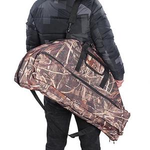 45" Archery Arrow Recurve Compound Bow Case Hunting Shooting Arrow Holder Nylon - Picture 1 of 12