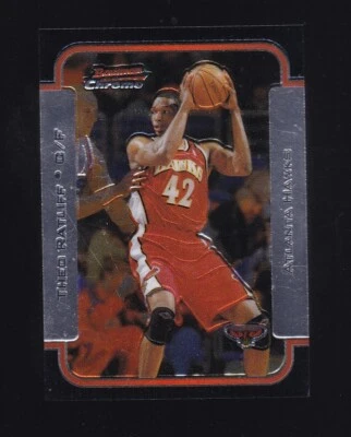 2003-04 Bowman Chrome Theo Ratliff #99 Atlanta Hawks - Image 1 of 2