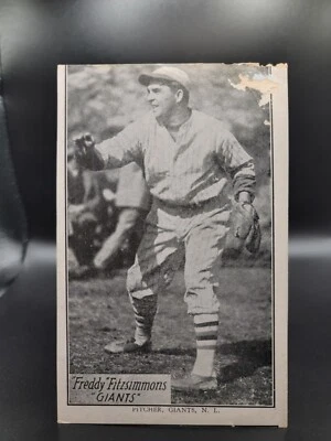 1929-30 R315 Anonymous, Freddy Fitzsimmons, Type B, NY Giants - Image 1 of 2