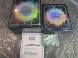 NEU Command of Nature Kickstarter Exklusives Basisspiel & Erweiterung Pledge Bundle - Bild 1 von 4