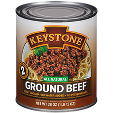 Keystone All Natural Ground Beef 28oz.