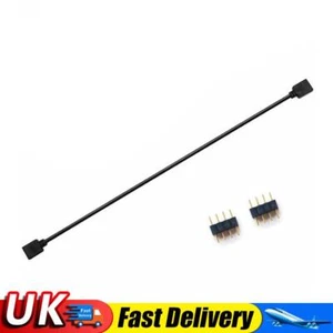 30cm 1 to 1 Motherboard AURA RGB Extension Cable for ASUS/MSI/ASROCK (12V 4Pin) - Afbeelding 1 van 6