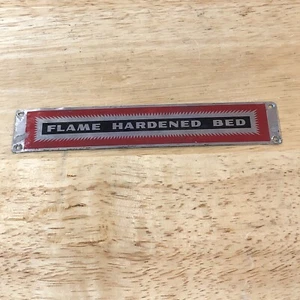 Molino de torno de colección insignia industrial emblema signo cama endurecida por llama mecanizado - Imagen 1 de 4