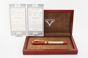 Visconti Erotic Art Pen Limited Edition Füllhalter Vakuumfüller 18K M Feder Box - Picture 1 of 6