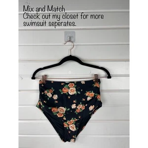 Hochtaillierter Bikiniunterteil mittlere Bademode Hipster Bikini Slip Badeshorts - Bild 1 von 7