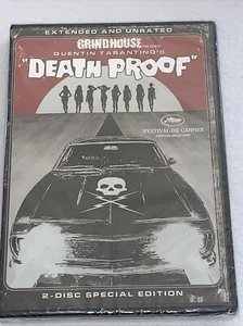 DEATH PROOF (DVD, 2007, 2-Disc Set, Extended and Unrated Widescreen) Sealed, NEW - Picture 1 of 8
