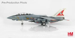 Hobbymaster 1/72 US Navy F-14A VF-14 Tophatters AJ200 USS T. Roosevelt HA5214 - Picture 1 of 5