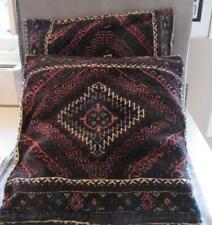 Antique Persian rug pillow covers-pair