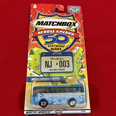 New - Matchbox Across America 50th Birthday Series - Ikarus Coach - New Jersey ~ - Image 1 of 4