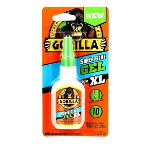 Gorilla Super Glue Gel XL, 25 Gram, Clear, (Pack of 2) - Picture 1 of 1