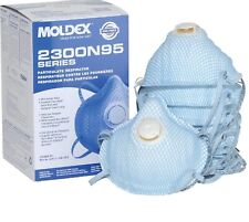 Moldex 2300 N95 Particulate Respirator Mask w/ Breathing Exhalation Valve 10/Box