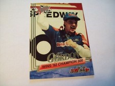 Jeff Gordon PLATINUM '92 CHAMPION 300 WHEELS ROOKIE THUNDER CARD #71