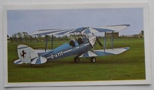 DONCELLA THE GOLDEN AGE OF FLYING CARD JOHN PLAYERS TIGER MOTH No 13