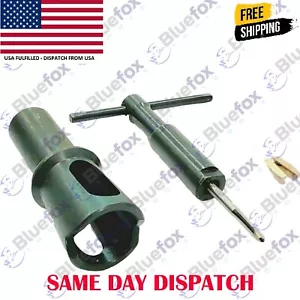 1/16" - 1/2” T-Handle Self Tap & Reamer Aligner Holder Capacity 2.5mm to 12 mm - Picture 1 of 3