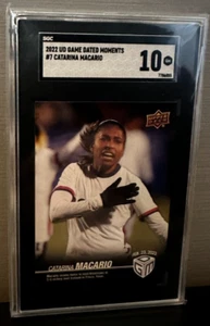 Upper Deck 2022 Gioco Tutti gli Sport Momenti Datati - #7 Catarina Macario (RC) - Foto 1 di 2