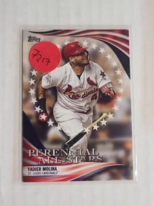 Yadier Molina 2019 Topps Update Perennial All Stars