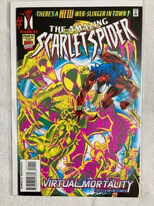Cómics directos de Marvel de The Amazing Scarlet Spider #1D 1995 en muy buen estado+/nuevo en serie - Imagen 1 de 1